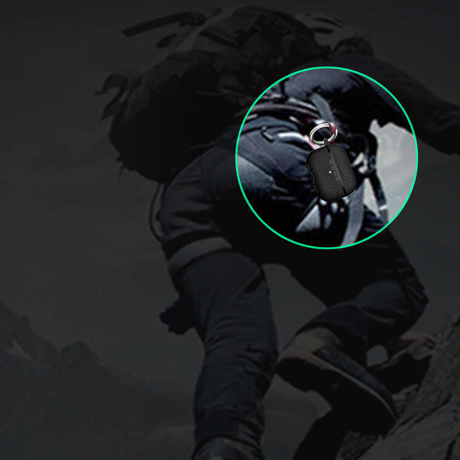 Apple Airpods Pro 2 Kılıf Zore Airbag 03 Silikon Kırmızı