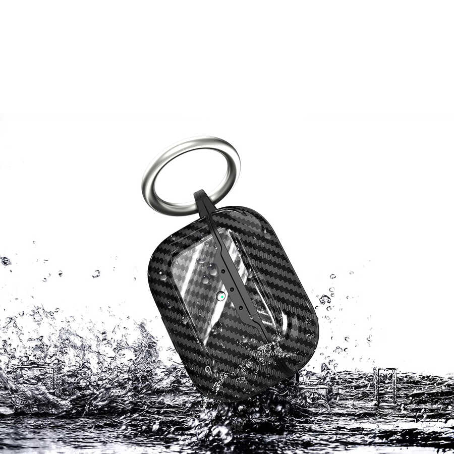 Apple Airpods Pro 2 Kılıf Zore Airbag 04 Silikon Koyu Yeşil