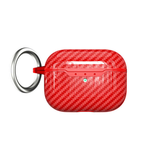 Apple Airpods Pro 2 Kılıf Zore Airbag 04 Silikon Kırmızı