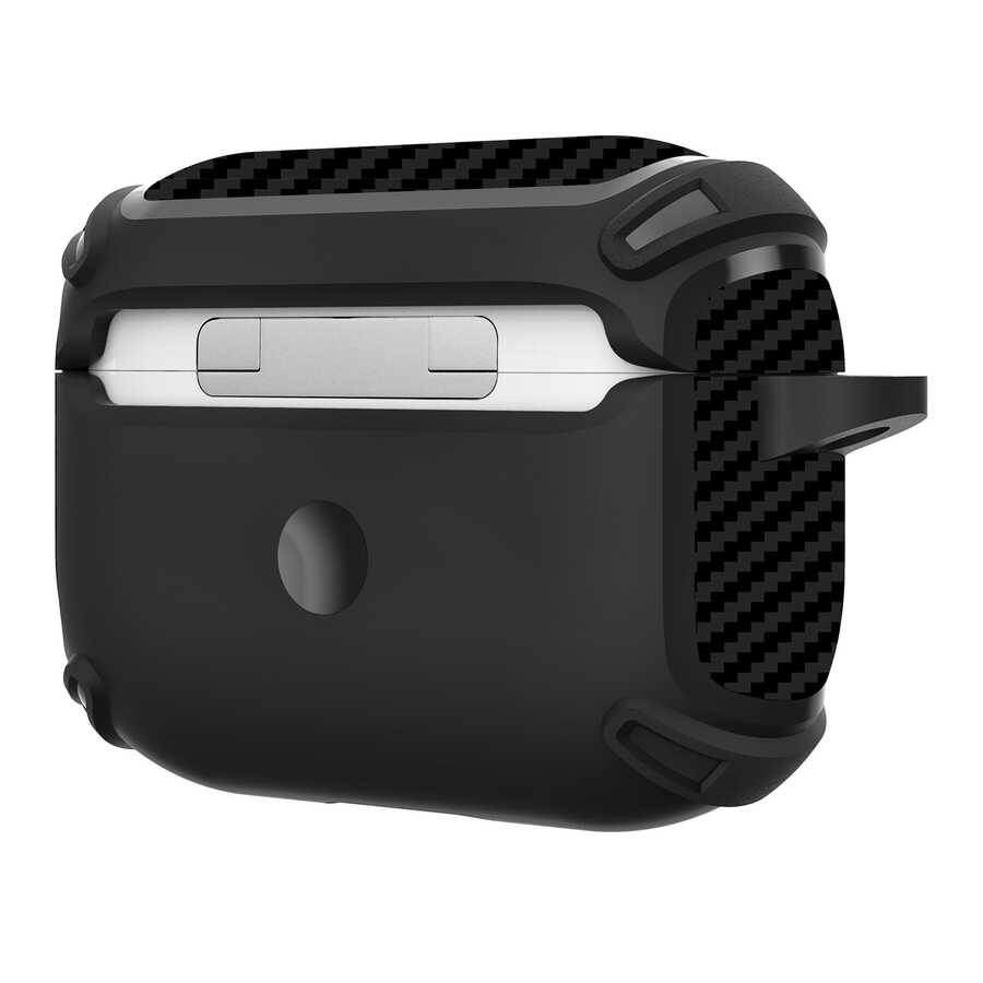 Apple Airpods Pro 2 Kılıf Zore Airbag 26 Silikon Lacivert