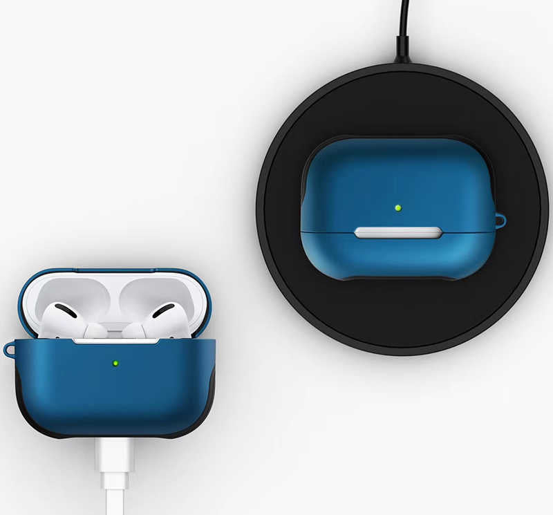 Apple Airpods Pro Kılıf Zore Shockproof Silikon Beyaz