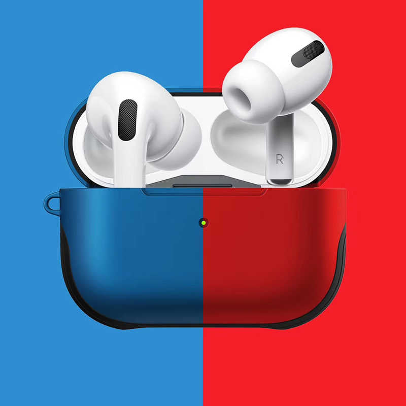 Apple Airpods Pro Kılıf Zore Shockproof Silikon Beyaz