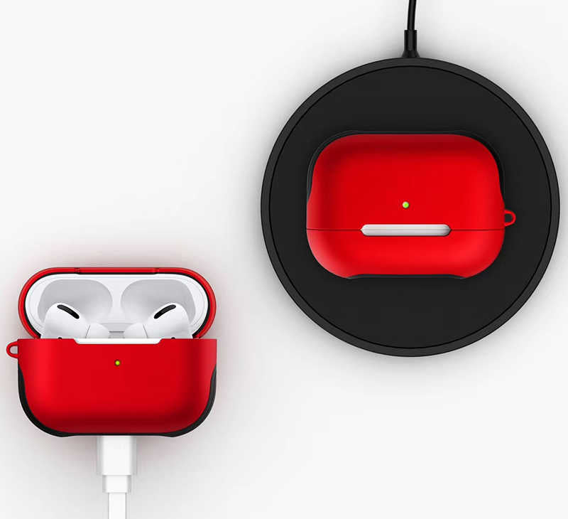 Apple Airpods Pro Kılıf Zore Shockproof Silikon Turkuaz