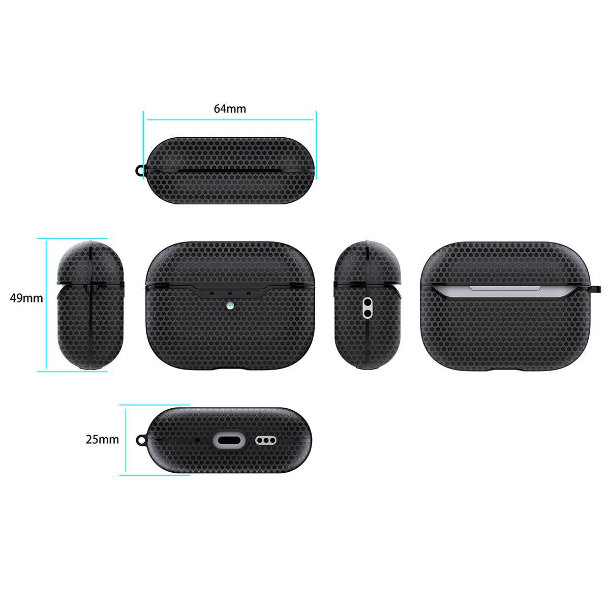 Apple Airpods Pro 2 Zore Airbag 31 Kılıf Lacivert