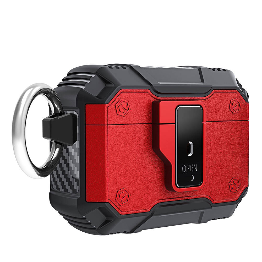 Apple Airpods Pro 2 Zore Airbag 35 Darbelere Karşı Dayanıklı Düğmeli Kılıf Yeşil