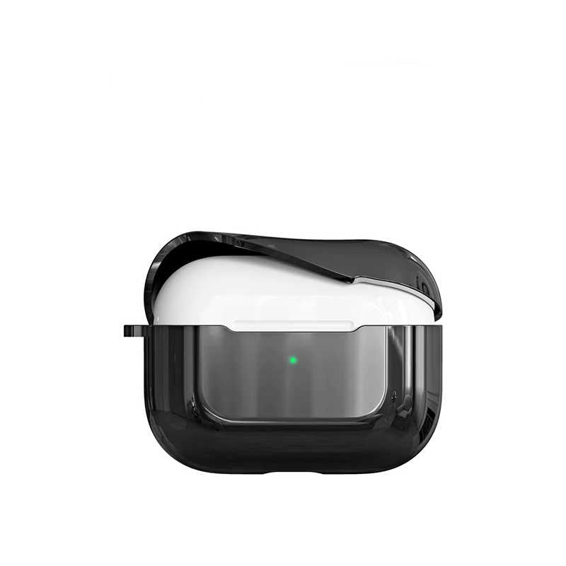 Apple Airpods Pro Kılıf Zore Airbag 06 Silikon Gümüş