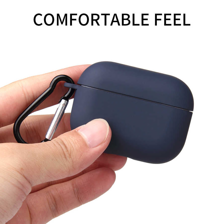 Apple Airpods Pro Kılıf Zore Airbag 11 Silikon Mor