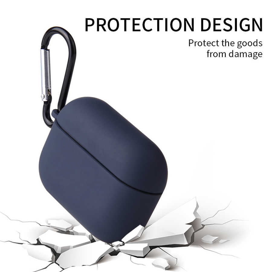 Apple Airpods Pro Kılıf Zore Airbag 11 Silikon Turkuaz