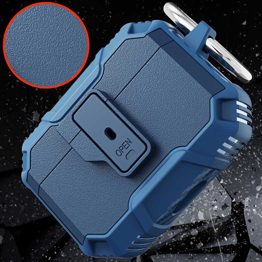 Apple Airpods Pro Kılıf Zore Airbag 27 Silikon Pembe