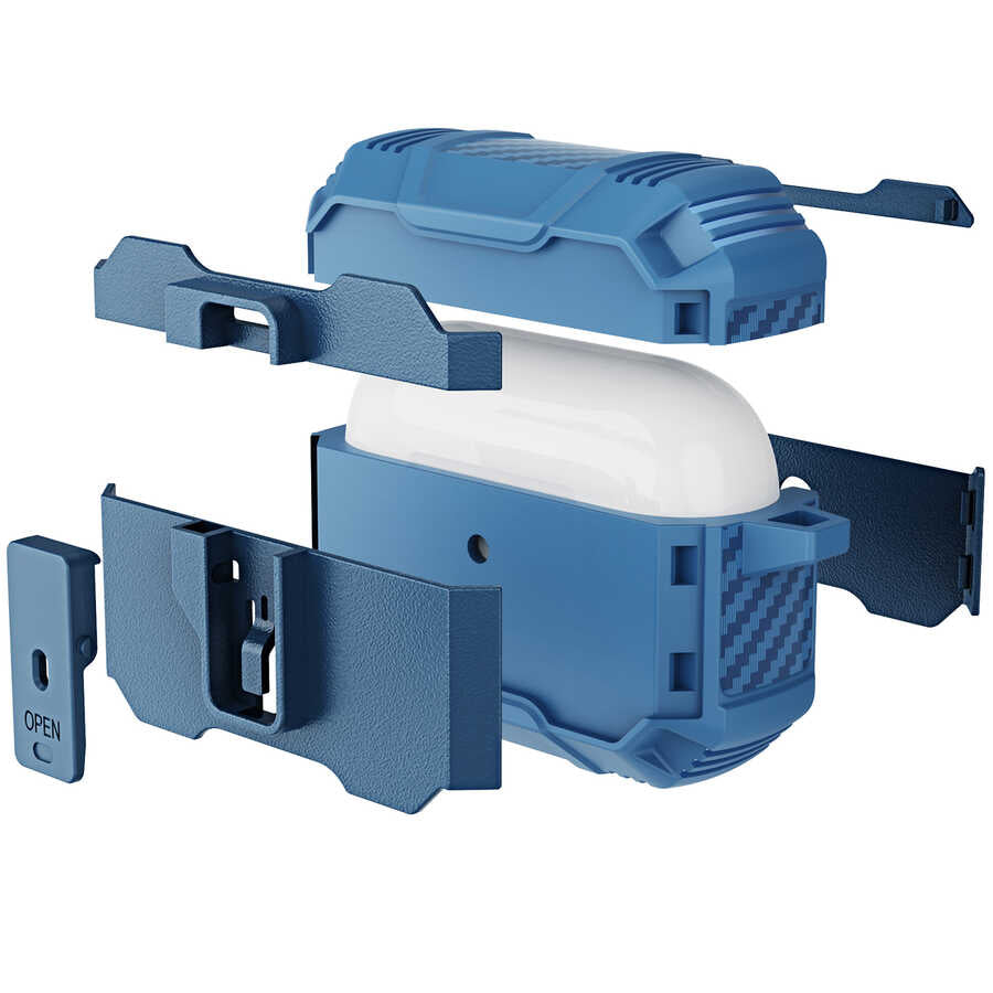 Apple Airpods Pro Kılıf Zore Airbag 27 Silikon Yeşil