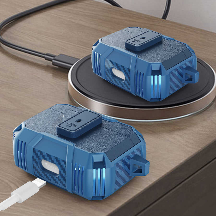 Apple Airpods Pro Kılıf Zore Airbag 27 Silikon Yeşil