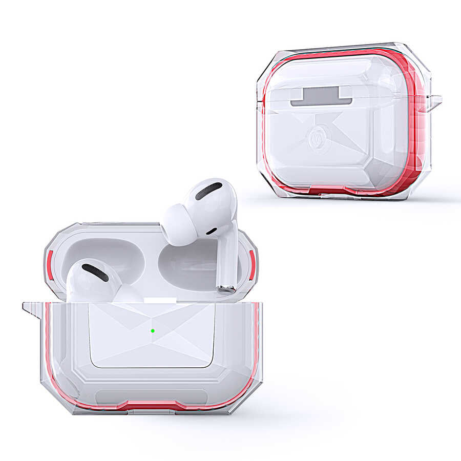 Apple Airpods Pro Kılıf Zore Airpods Airbag 22 Kılıf Siyah