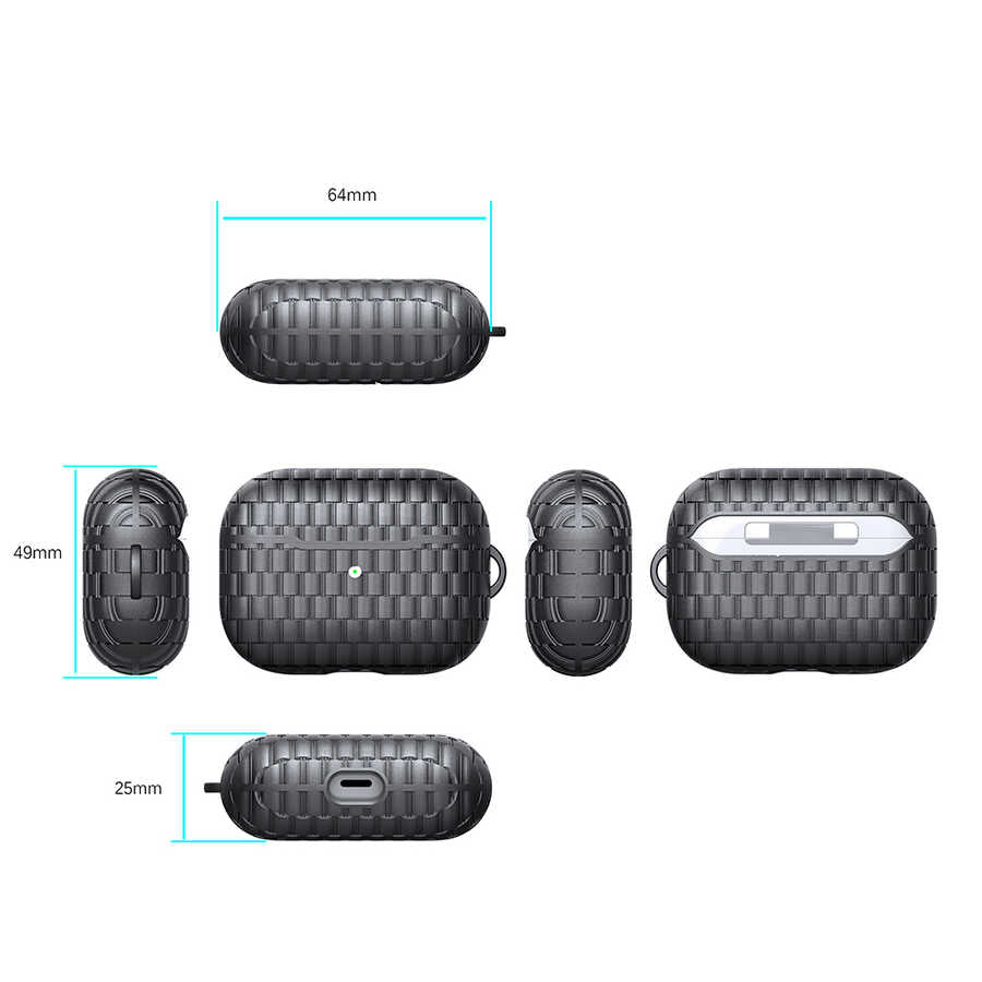 Apple Airpods Pro Zore Airbag 18 Kılıf Siyah