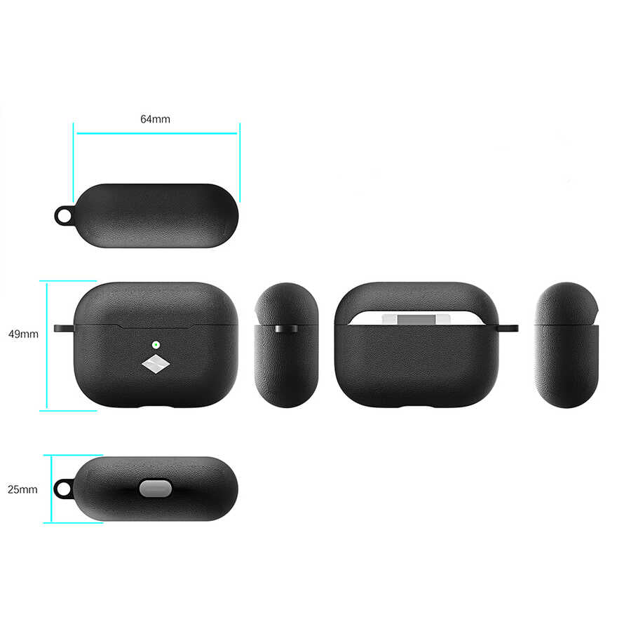 Apple Airpods Pro Zore Airbag 19 Kılıf Koyu Yeşil