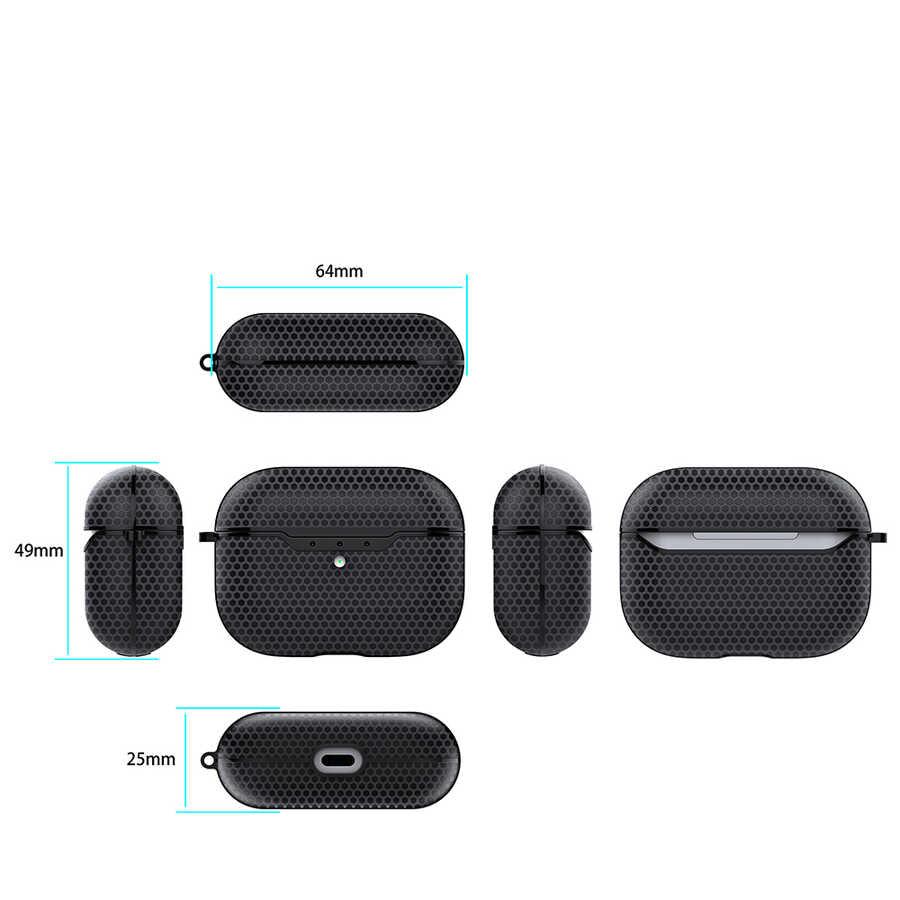 Apple Airpods Pro Zore Airbag 20 Kılıf Koyu Yeşil