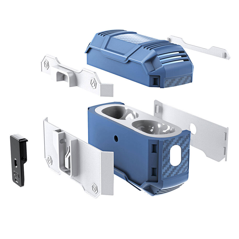 Apple Airpods Pro Zore Airbag 35 Darbelere Karşı Dayanıklı Düğmeli Kılıf Yeşil