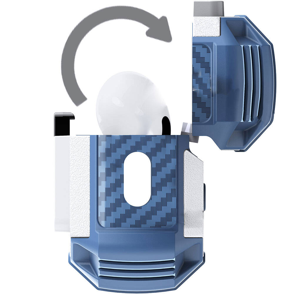 Apple Airpods Pro Zore Airbag 35 Darbelere Karşı Dayanıklı Düğmeli Kılıf Yeşil