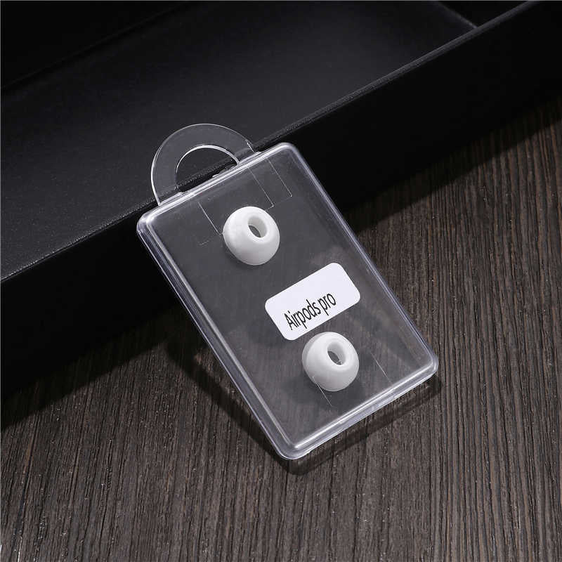 Apple Airpods Pro Zore Kulaklık Ucu Silikon Beyaz