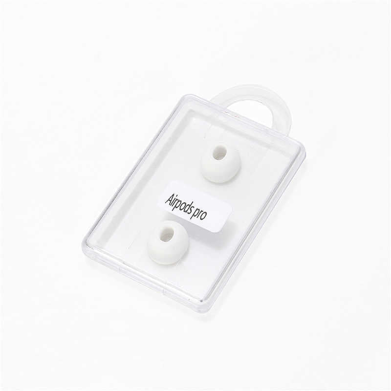 Apple Airpods Pro Zore Kulaklık Ucu Silikon Beyaz