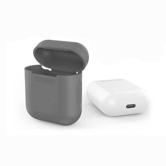 Apple Airpods Zore Standart Silikon Kılıf Gri