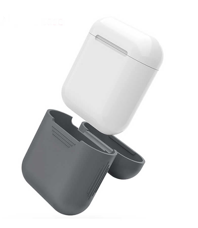 Apple Airpods Zore Standart Silikon Kılıf Beyaz