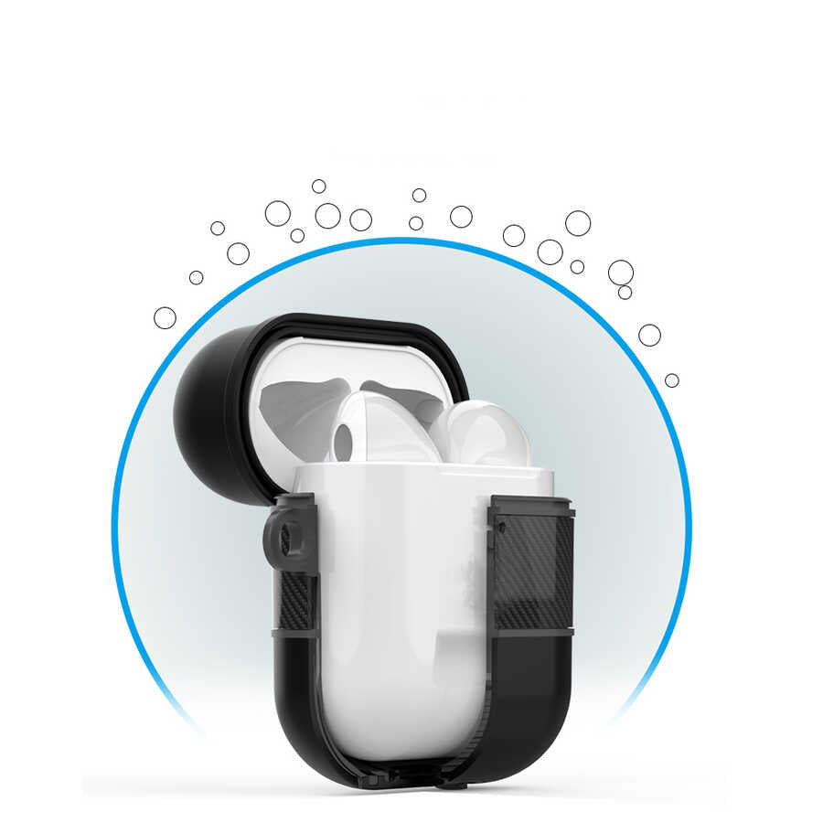 Apple Airpods Zore Airbag 16 Kılıf Siyah