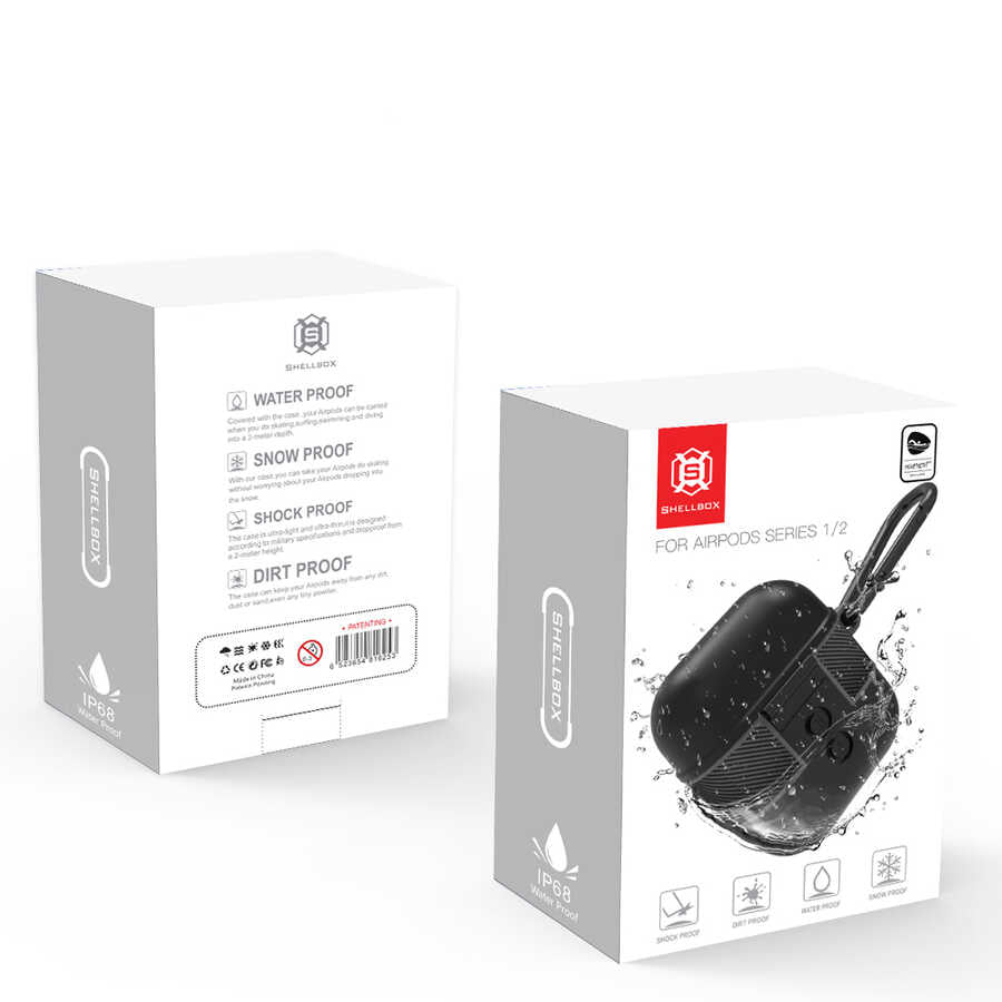 Apple Airpods Zore Airbag 16 Kılıf Siyah