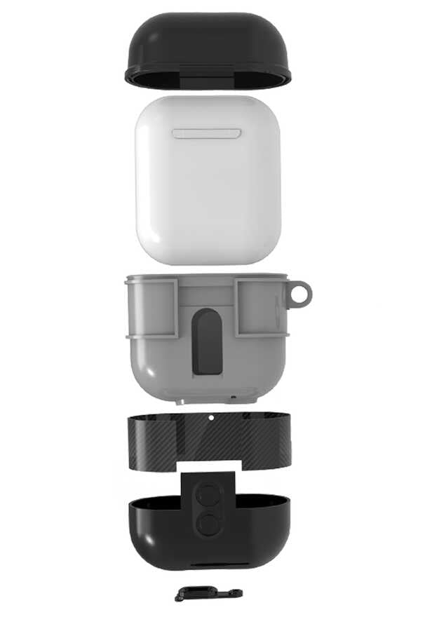 Apple Airpods Zore Airbag 16 Kılıf Siyah