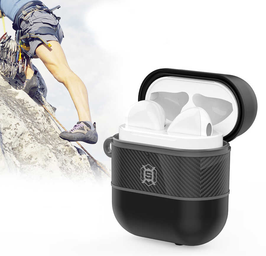 Apple Airpods Zore Airbag 16 Kılıf Siyah