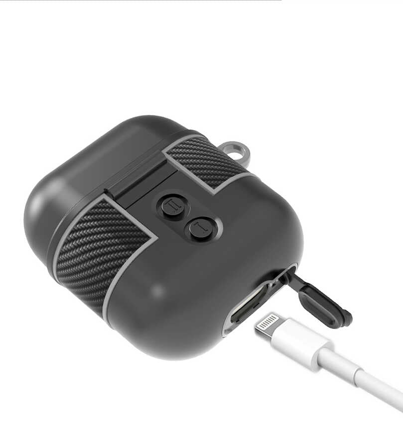Apple Airpods Zore Airbag 16 Kılıf Siyah
