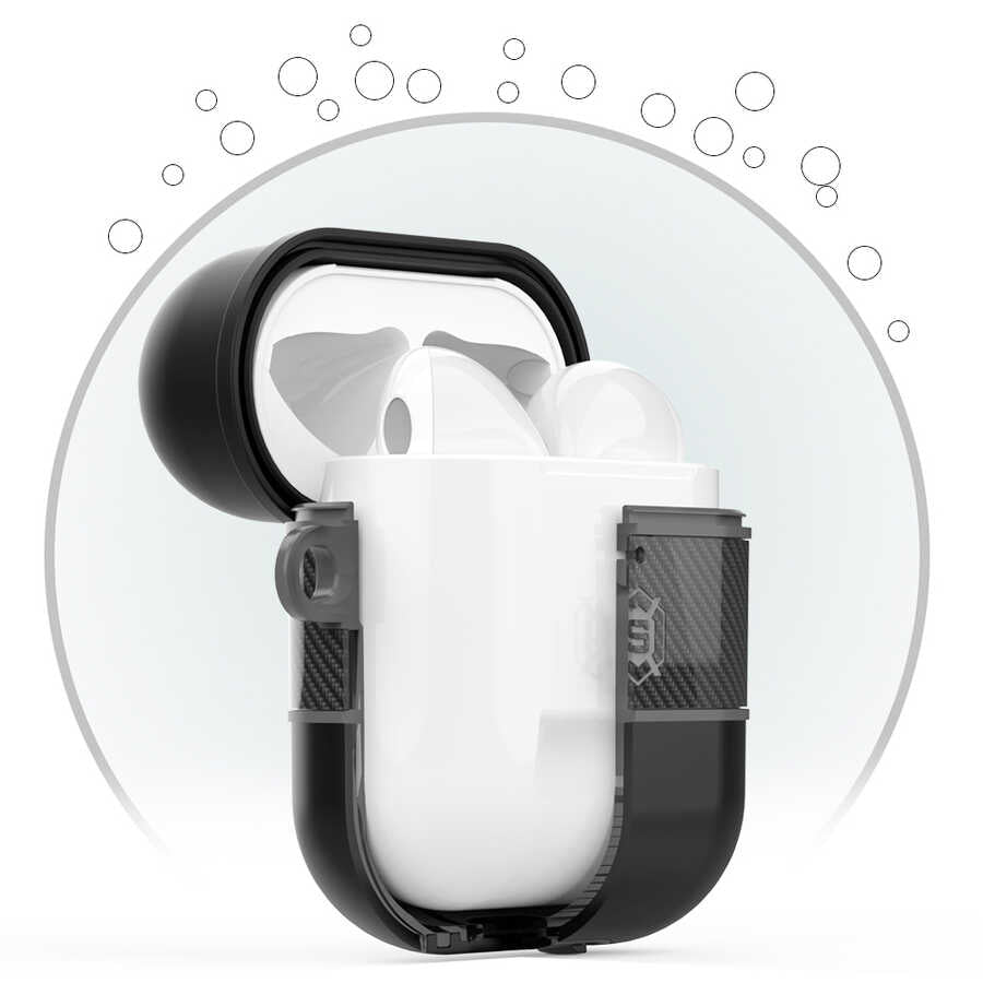 Apple Airpods Zore Airbag 16 Kılıf Siyah