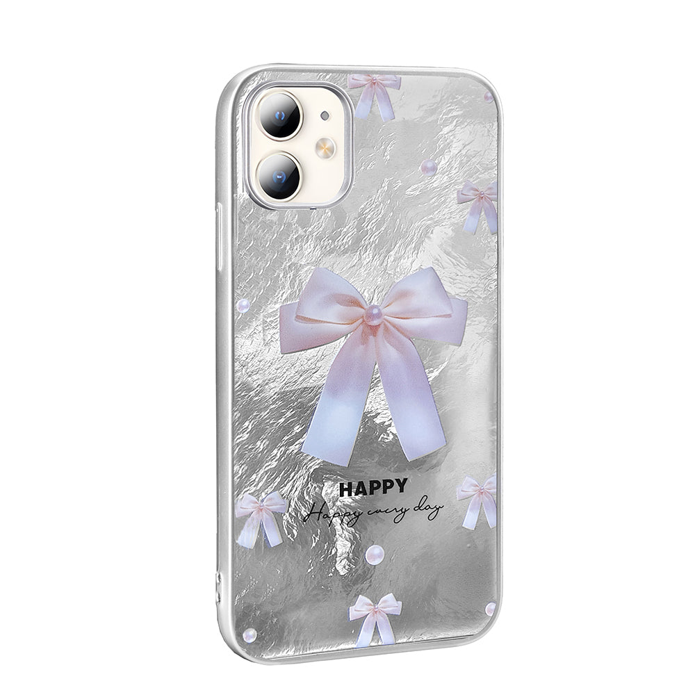 Apple iPhone 11 Kılıf Desenli Zore Mep Kapak Gold Leopar