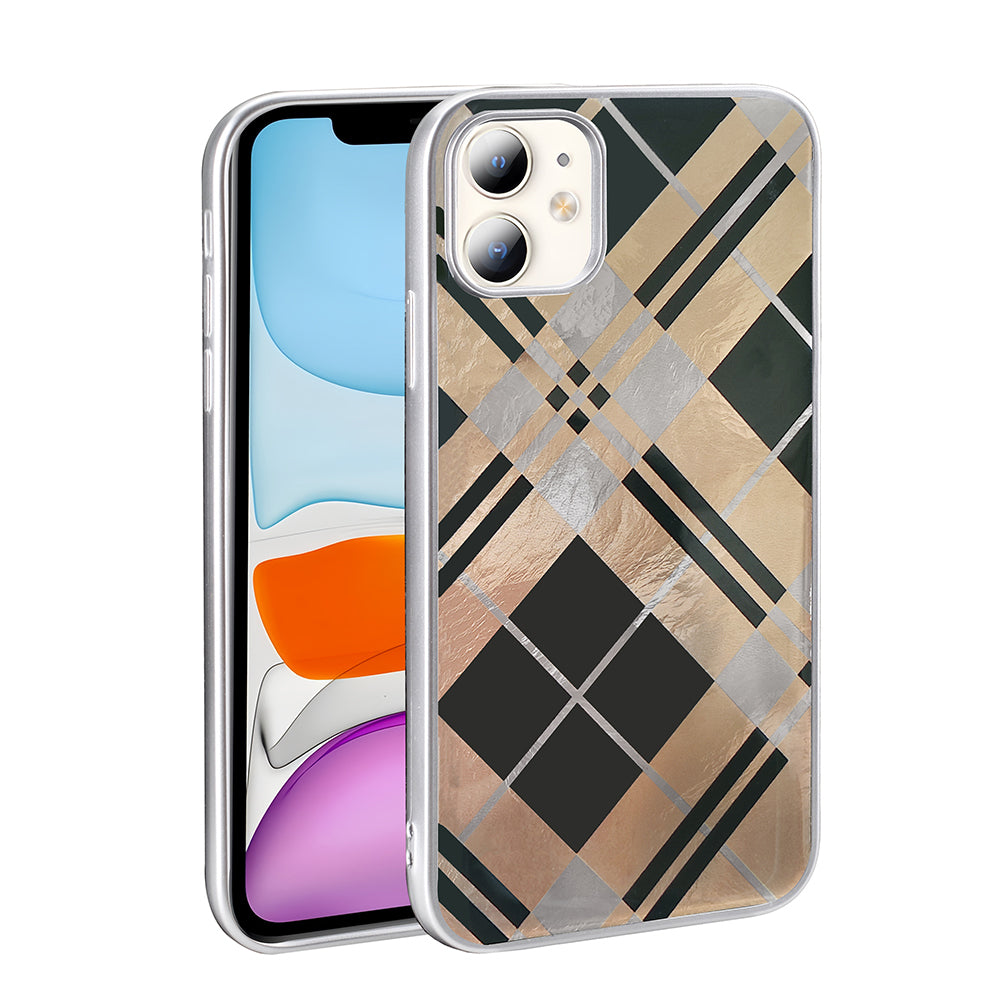 Apple iPhone 11 Kılıf Desenli Zore Mep Kapak Geometrik