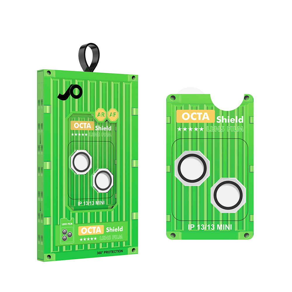 Apple iPhone 13 Mini Zore CL-19 Kamera Lens Koruyucu Mavi