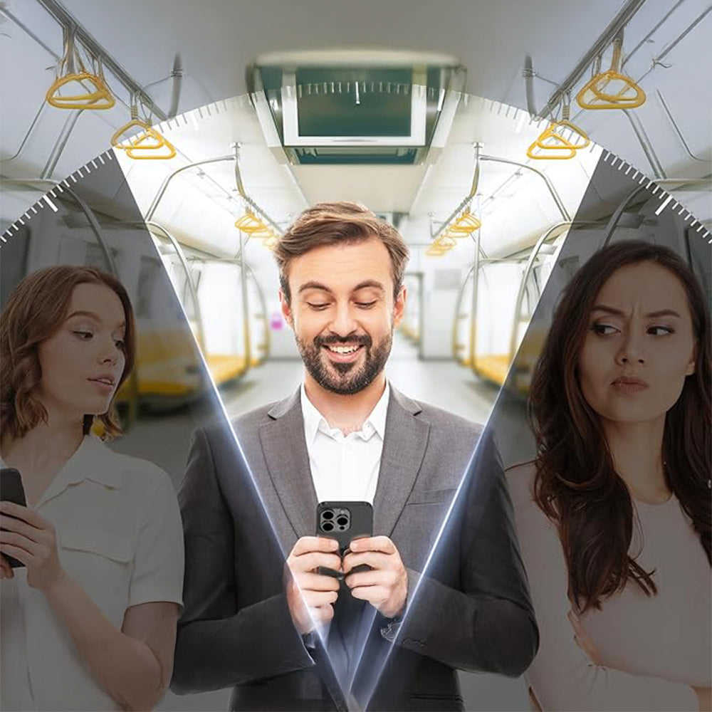 Apple iPhone 13 Zore 2.5D Oliv Privacy Temperli Cam Ekran Koruyucu + Kolay Uygulama Aparatı Siyah