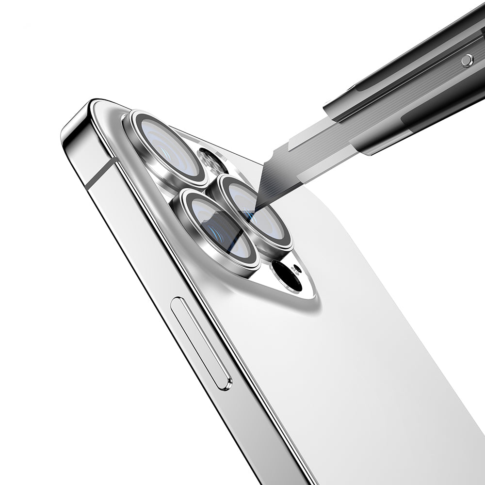 Apple iPhone 13 Zore Mikro Kamera Lens Koruyucu Lacivert