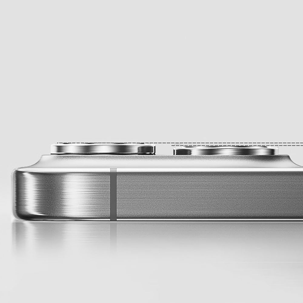 Apple iPhone 13 Zore Mikro Kamera Lens Koruyucu Gümüş