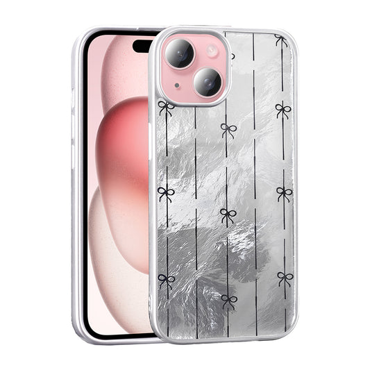 Apple iPhone 14 Kılıf Desenli Zore Mep Kapak Küçük Fiyonk