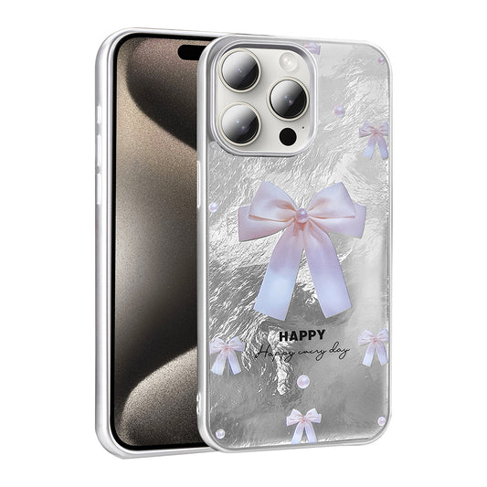 Apple iPhone 14 Pro Max Kılıf Desenli Zore Mep Kapak İncili Fiyonk