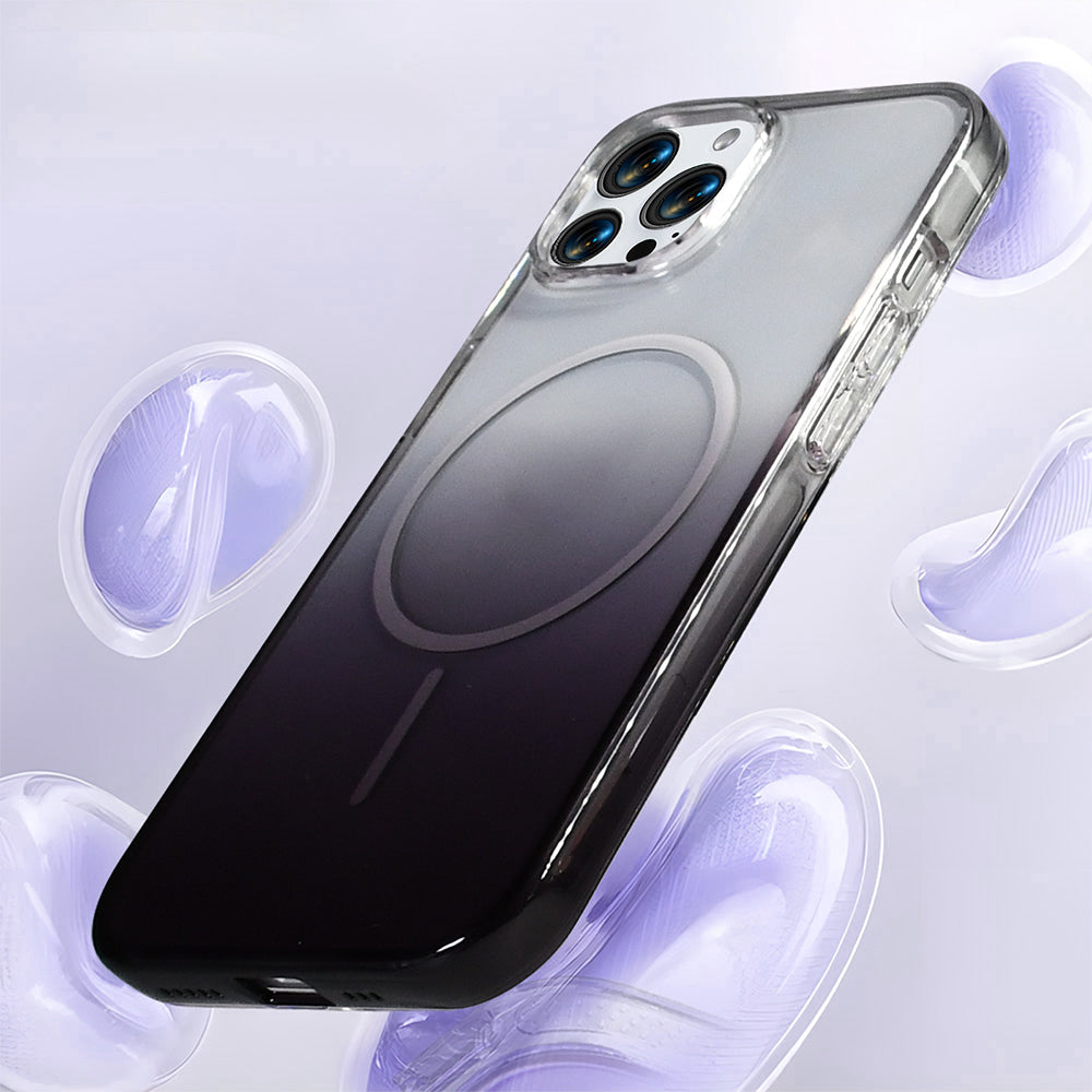 Apple iPhone 14 Pro Max Kılıf M-Safe Şarj Özellikli Zore Septik Silikon Kapak Turkuaz