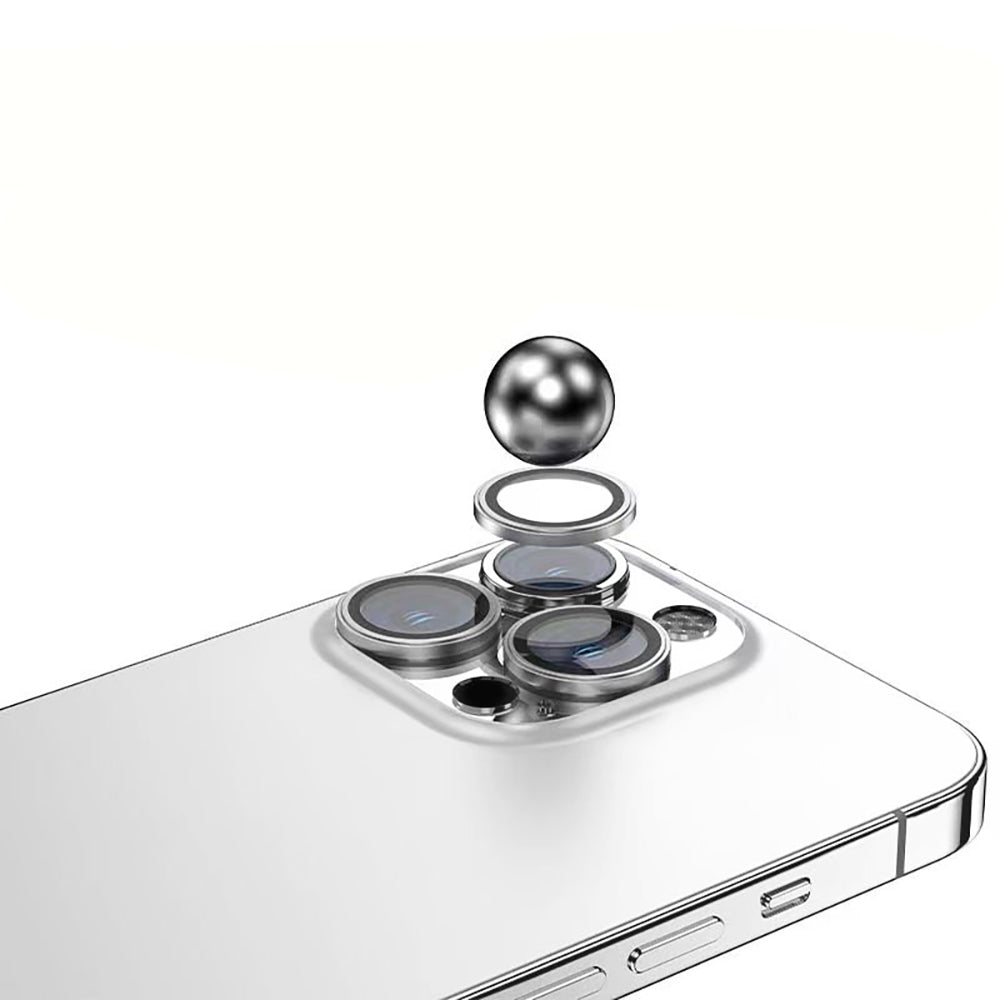 Apple iPhone 14 Pro Max Zore Mikro Kamera Lens Koruyucu Siyah