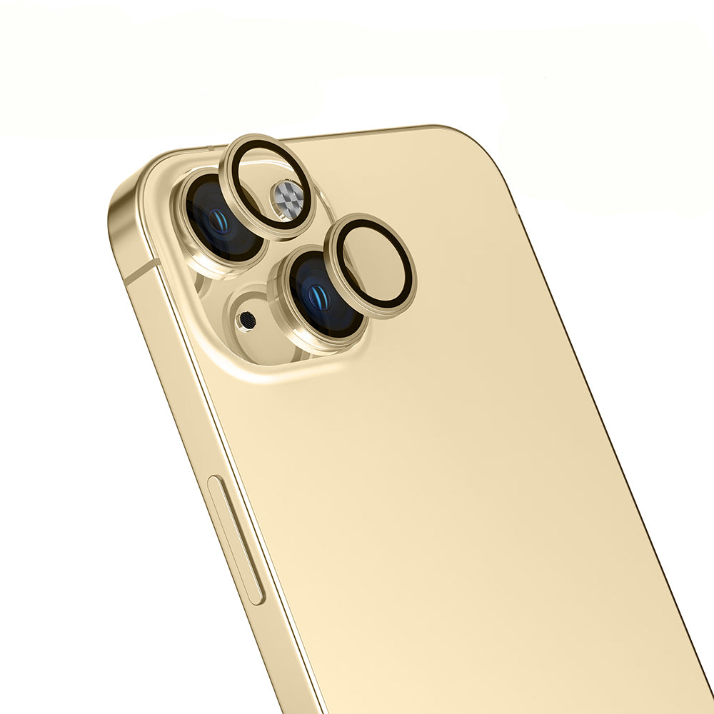 Apple iPhone 14 Zore Mikro Kamera Lens Koruyucu Mavi