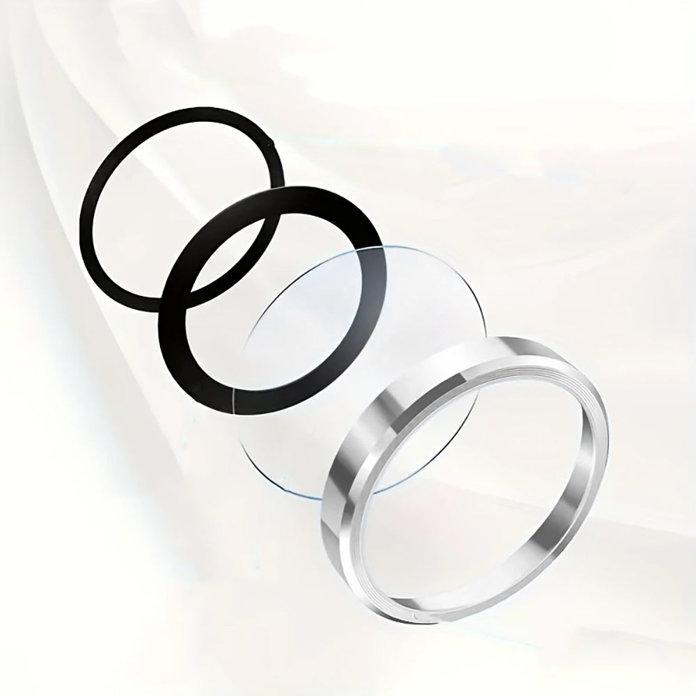 Apple iPhone 14 Zore Mikro Kamera Lens Koruyucu Gümüş