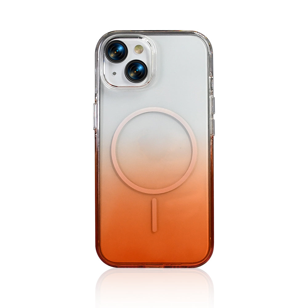 Apple iPhone 15 Kılıf M-Safe Şarj Özellikli Zore Septik Silikon Kapak Pembe