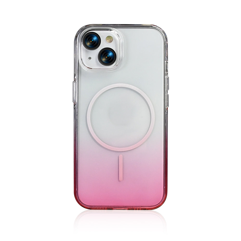 Apple iPhone 15 Kılıf M-Safe Şarj Özellikli Zore Septik Silikon Kapak Siyah