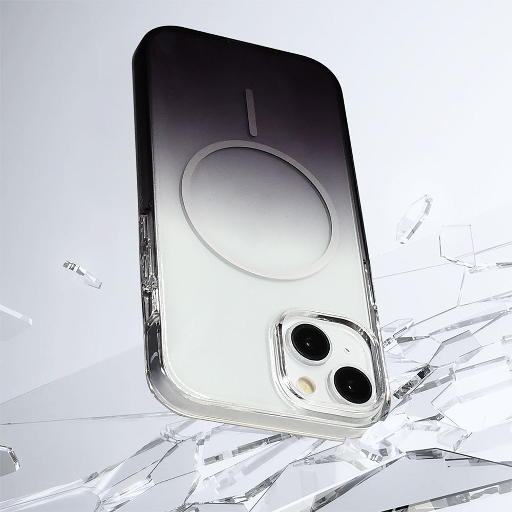 Apple iPhone 15 Kılıf M-Safe Şarj Özellikli Zore Septik Silikon Kapak Pembe