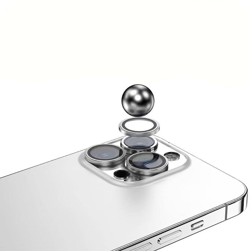 Apple iPhone 15 Plus Zore Mikro Kamera Lens Koruyucu Siyah