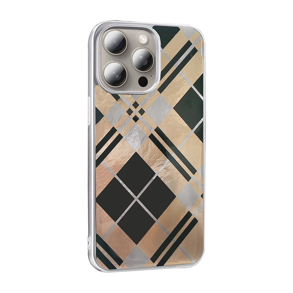 Apple iPhone 15 Pro Max Kılıf Desenli Zore Mep Kapak Geometrik