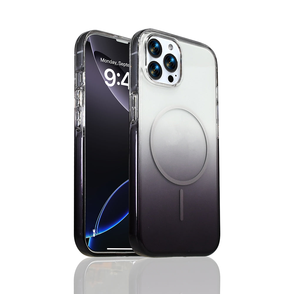 Apple iPhone 15 Pro Max Kılıf M-Safe Şarj Özellikli Zore Septik Silikon Kapak Pembe