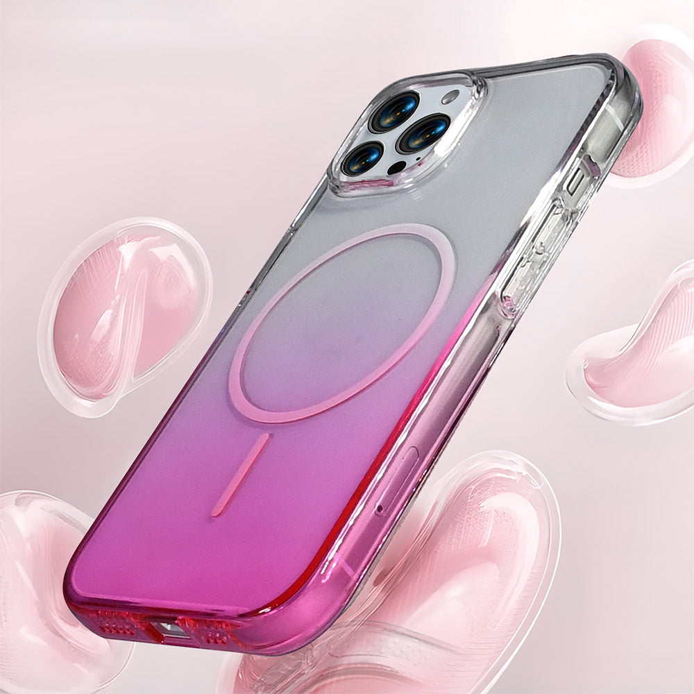 Apple iPhone 15 Pro Max Kılıf M-Safe Şarj Özellikli Zore Septik Silikon Kapak Siyah